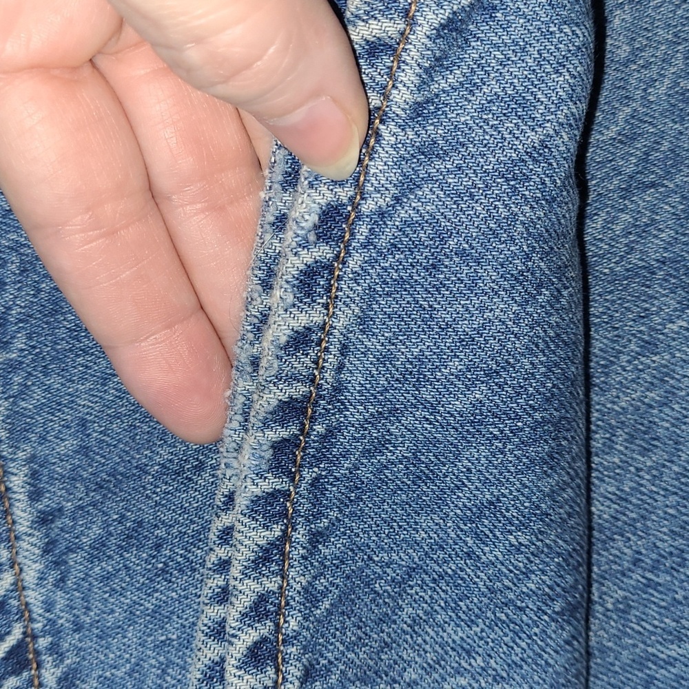 Madewell Curvy Baggy Straight Classic Jeans Size 27 - Picture 5 of 5